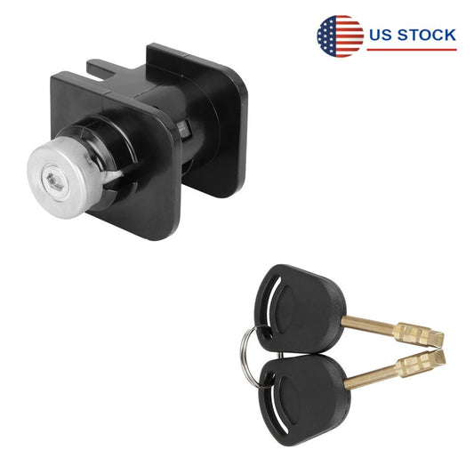 Fit for Ford Transit Connect Engine Hood Lock Latch Catch Cylinder w/ 2 Key