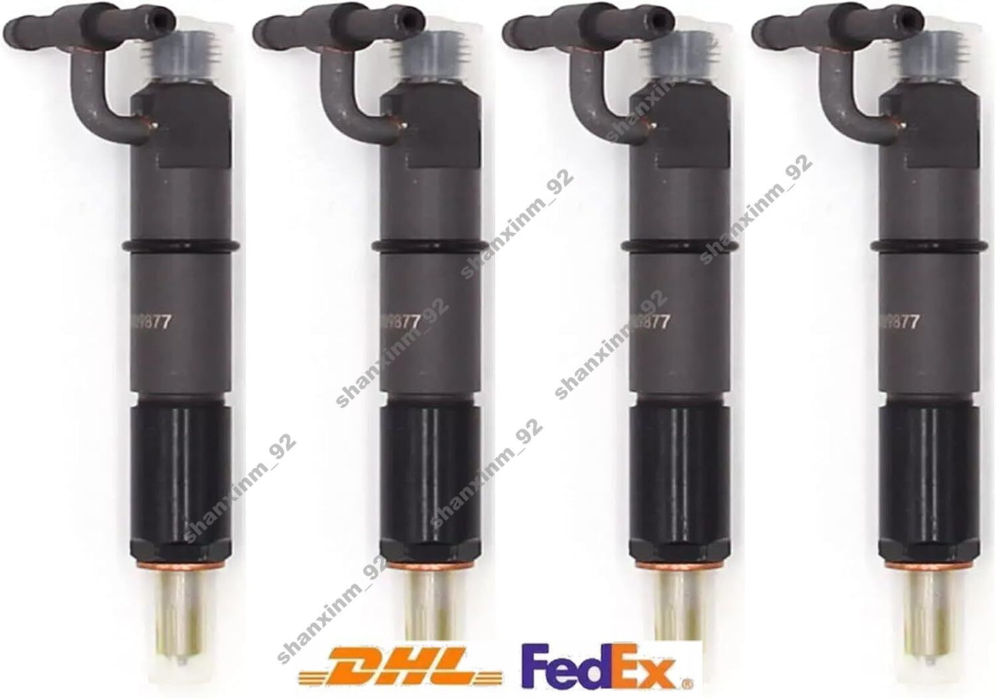 Fuel Injectors 4089877C for B3.3 Engine 4PCS