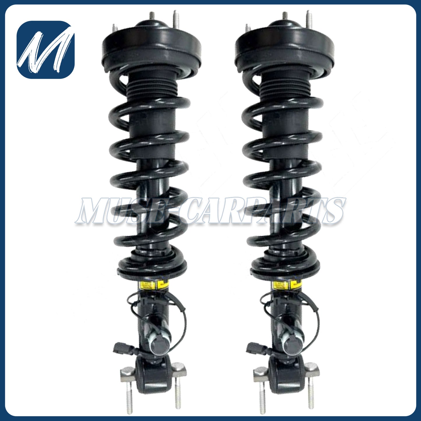 2X for Jeep Grand Cherokee Overland SRT8 Front Shock Strut Spring Assy Electric