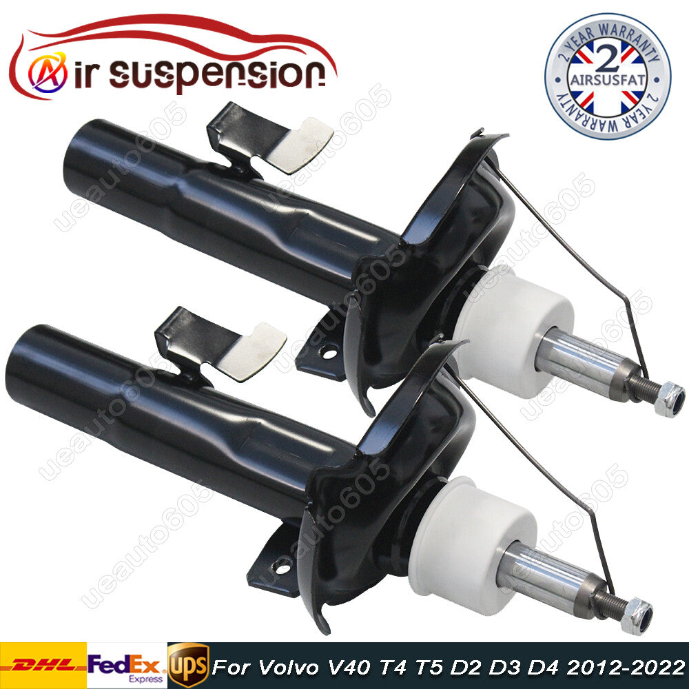 2X FRONT SHOCK ABSORBERS STRUTS for VOLVO V40 T4 T5 D2 D3 D4 2012-2022 31317921