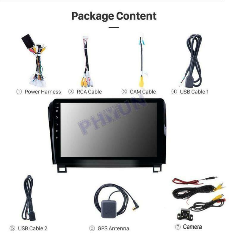 For Sequoia Tundra 10.1-inch Android 8.1 car radio head unit with GPS and camera - n
