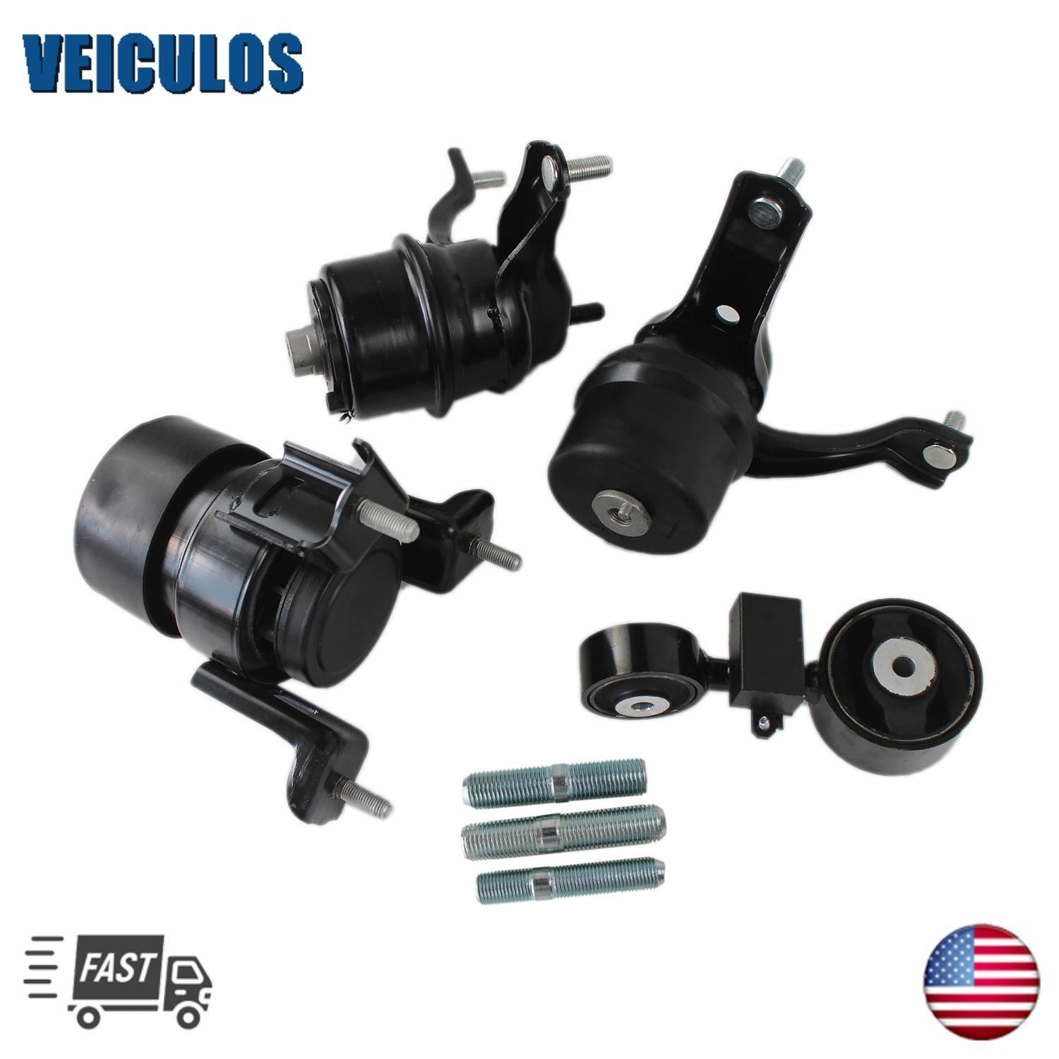Fits 2008-2011 for Toyota for Camry 2.4L Automatic Engine Motor  Trans Mount 4PCS Set