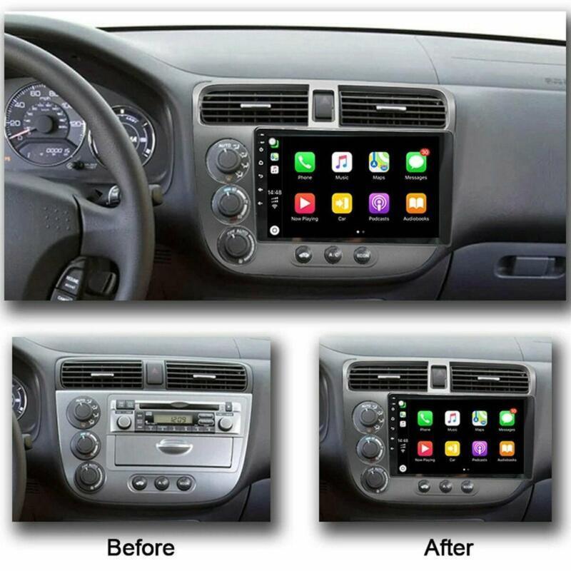 Car Android Radio GPS Stereo Player Car Play 2+32GB for Honda for Civic 2000-07