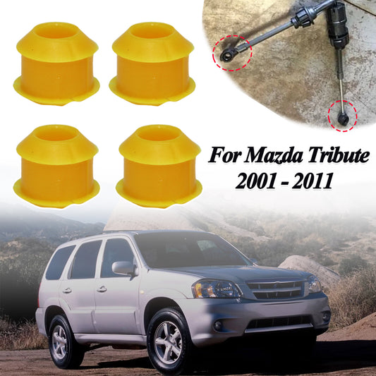 4X for Mazda Tribute 01-11 Gear Shifter Linkage Shift Control Cable Bushing Kit