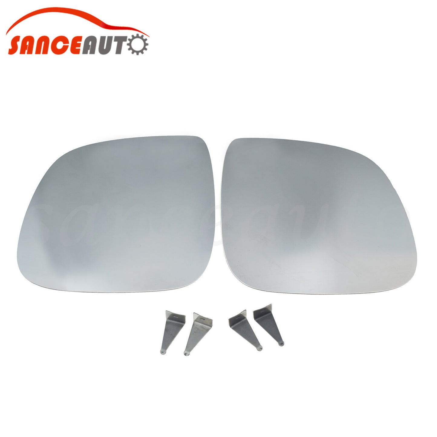 Heated mirror glass, one pair of 2 pieces, suitable for Amarok Transporter Multivan T5 T6 2H0857521E- n