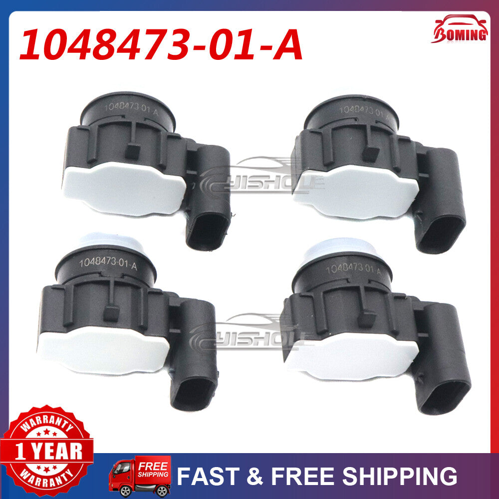 4PC PDC Parking Sensor 1048473-01-A 0263033324 for Tesla for Model S Model X 2014-16 Q