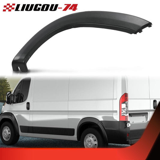 Left rear molded wheel trim fender flash suitable for Dodge for Ram Promaster 2019-2022