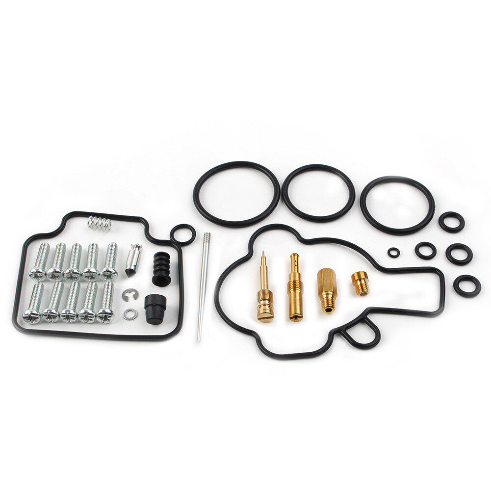 1 set Carburetor Carb Rebuild Kit Repair Fit for Honda TRX450R 2004-05 RubberBrass