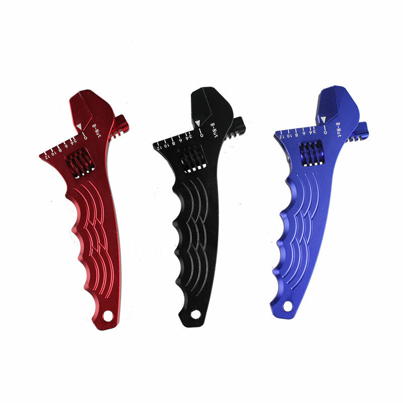 Blue Adjustable Wrench 3AN-12AN Aluminum Tool Spanner for Hose End Fitting Q