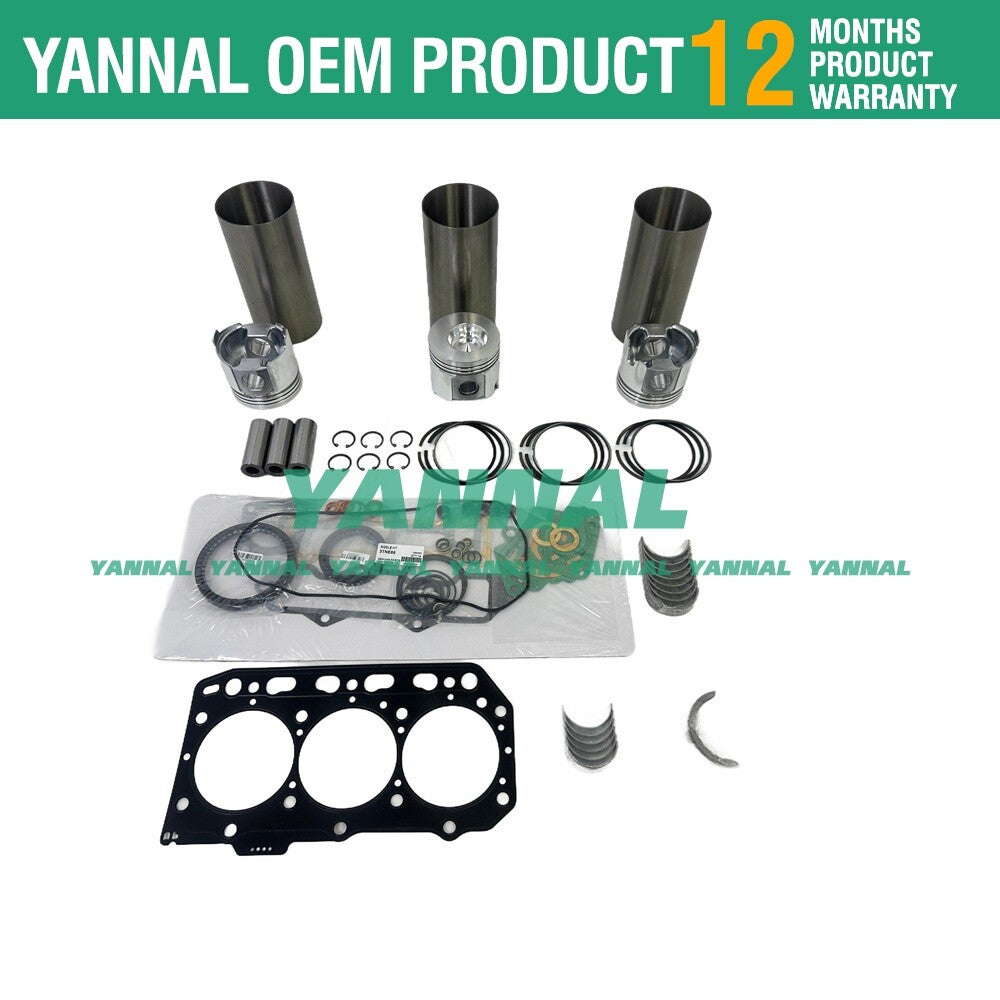 3TNV88 Overhaul and Rebuild Kit for Piston Gaskets, Bearings, and Cylinder Liners