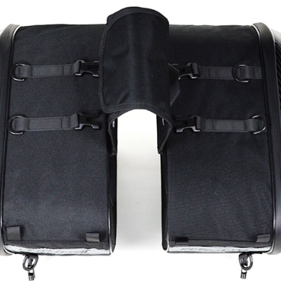 US 30L¡Á2PCS Motorcycle Hard Shell Side Bag Saddlebags Panniers Sport Dirt Bike v