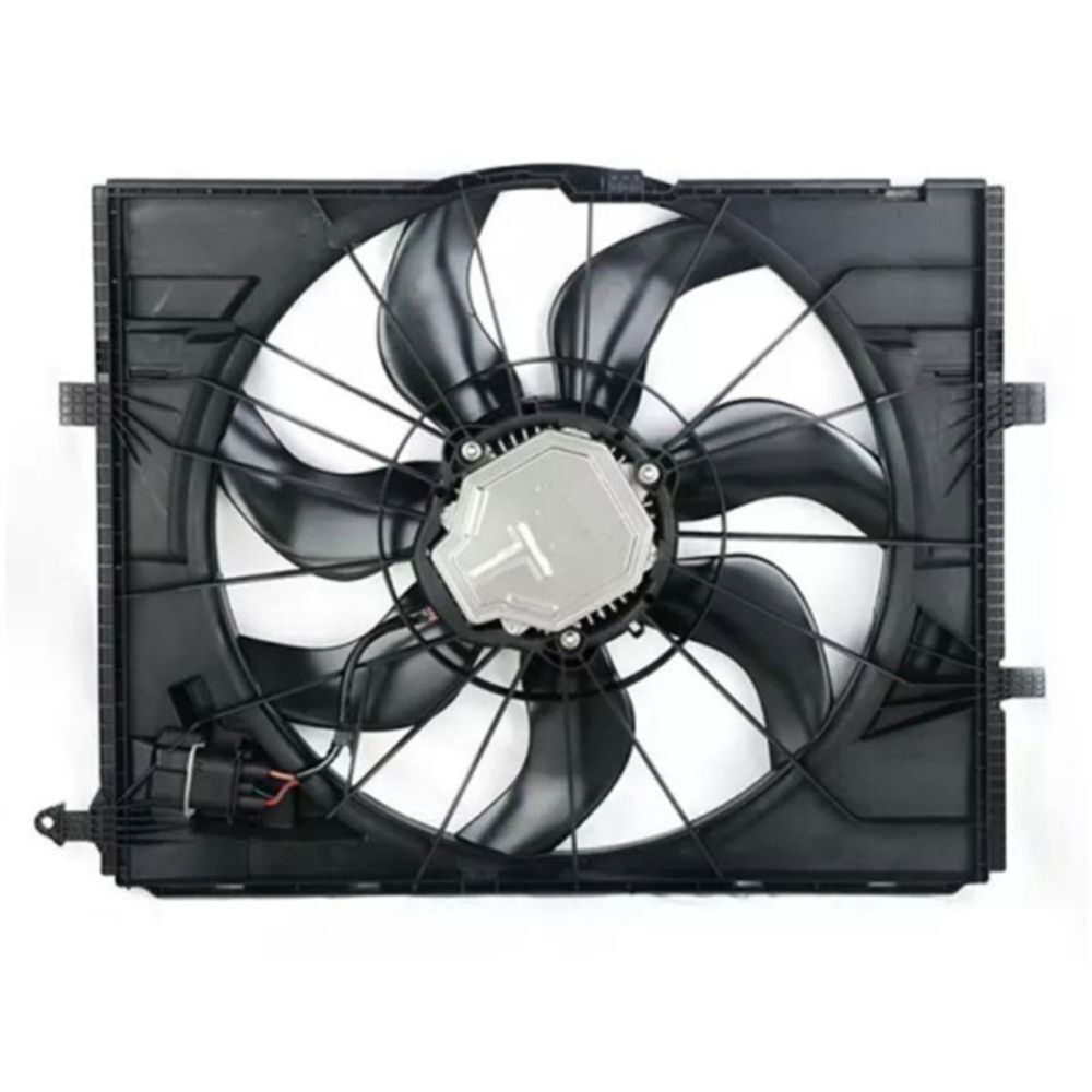 Engine Radiator Cooling Fan w/ Shroud Assembly for Mercedes-Benz W213 E300 E400 Q