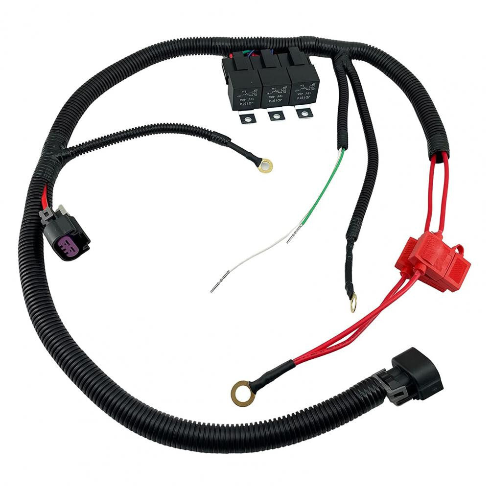 Practical Dual Electric Fan Upgrade Wiring Harness Fit For 1999¨C2006 ECU Control