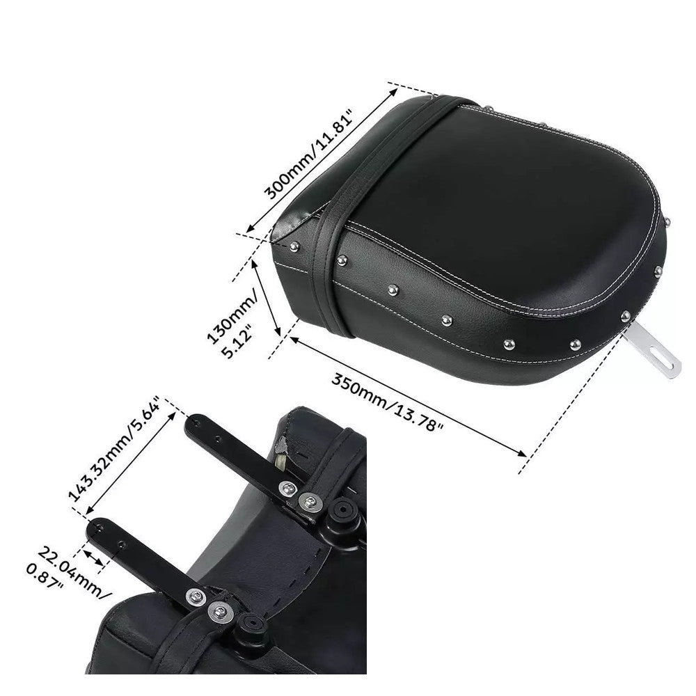 Motorcycle rear passenger for seat suitable for Indian Sheikh Chief Roadmaster Classic - n
