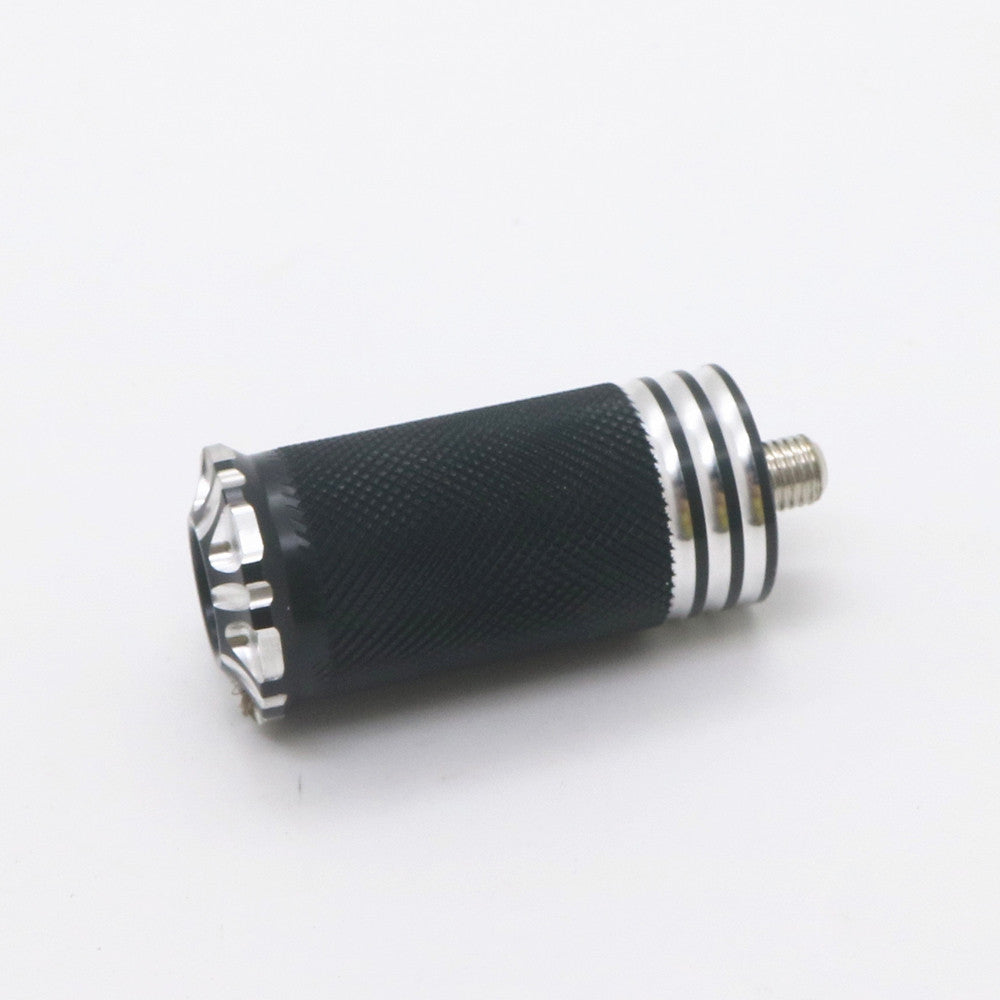 Black CNC Edge Cut Foot Shifter Peg for Harley Dyna Sportster Softail Touring Q