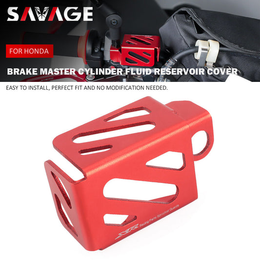 Front Brake Master Cylinder Fluid Reservoir Cover for HONDA XR150L XR400R XR650L Q