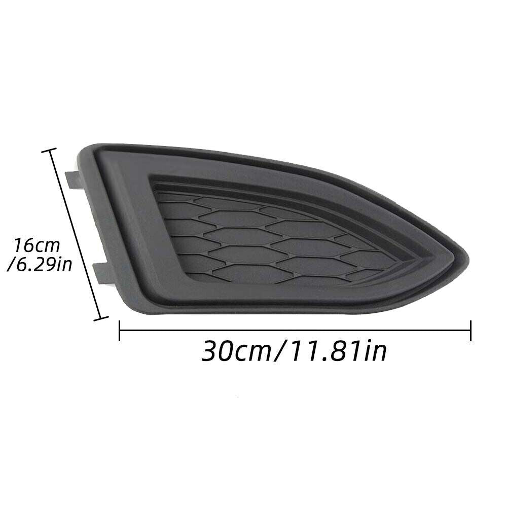 1Pair Bumper Fog Light Cover Lamp Grill Bezel  for ford  Edge 2015 2016 2017 2018 Q