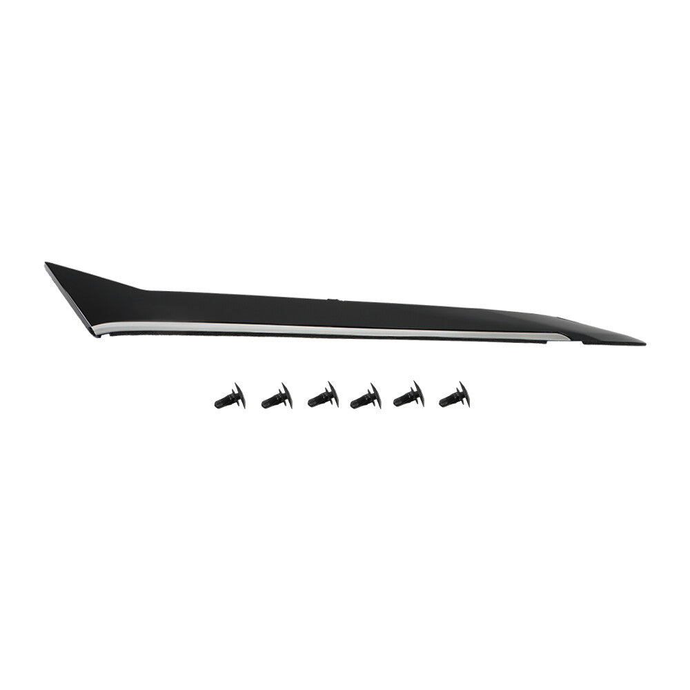 Rear body molding with left pillar trim applicable to 2016-2021 Maxima 78873-9DJ1A- n