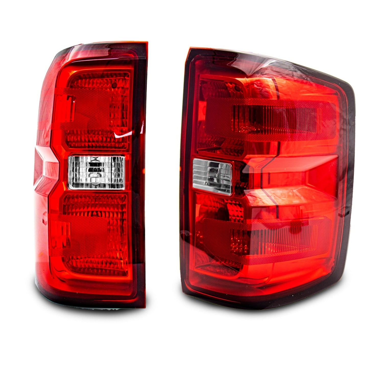 2014-2018 for Silverado 1500/2500 HD/3500 HD 1 pair of taillight replacement parts - v