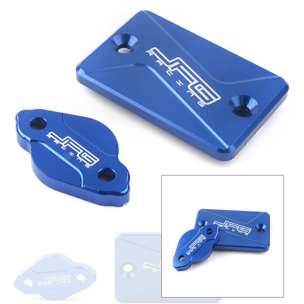 Front Rear Brake Fluid Reservoir Cap Cover fit for YAMAHA WR250R /X Tricker XG250 Q