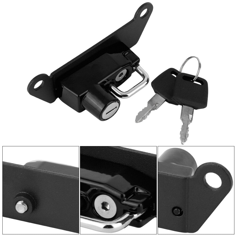 Motorcycle AntiTheft Helmet Lock Fits For RC125 RC390 RC250(Black )(Black )