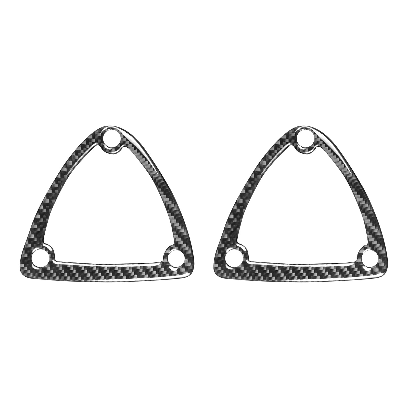 3Pcs Driver Side Air Vent Trim Cover Carbon Fiber For Tacoma 2012-2015 v