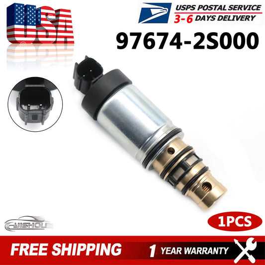 New A/C Compressor Solenoid Valve Fits for Hyundai for Kia 2009-2017 97674-2S000 US Q