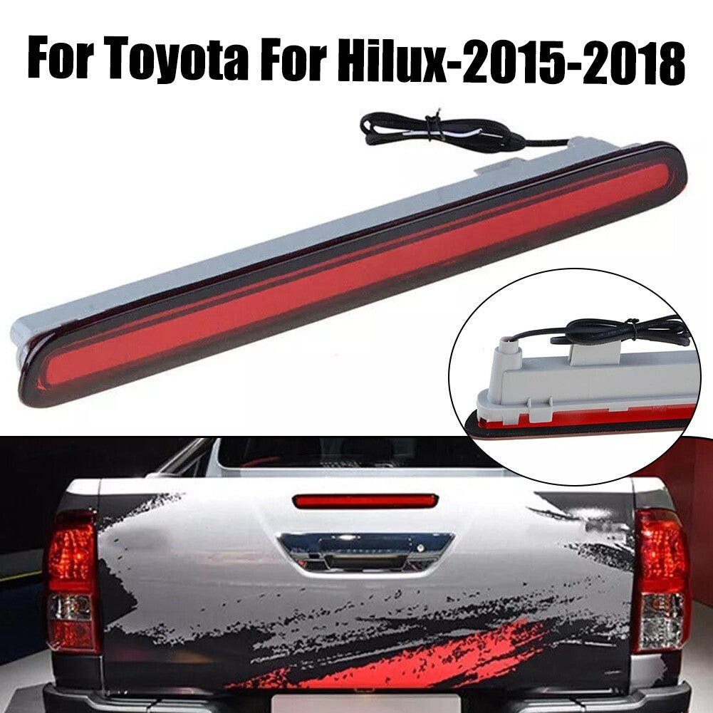 Red High Third 3rd Brake Light Lamp Tail for Toyota for Hilux Revo 2015-2018