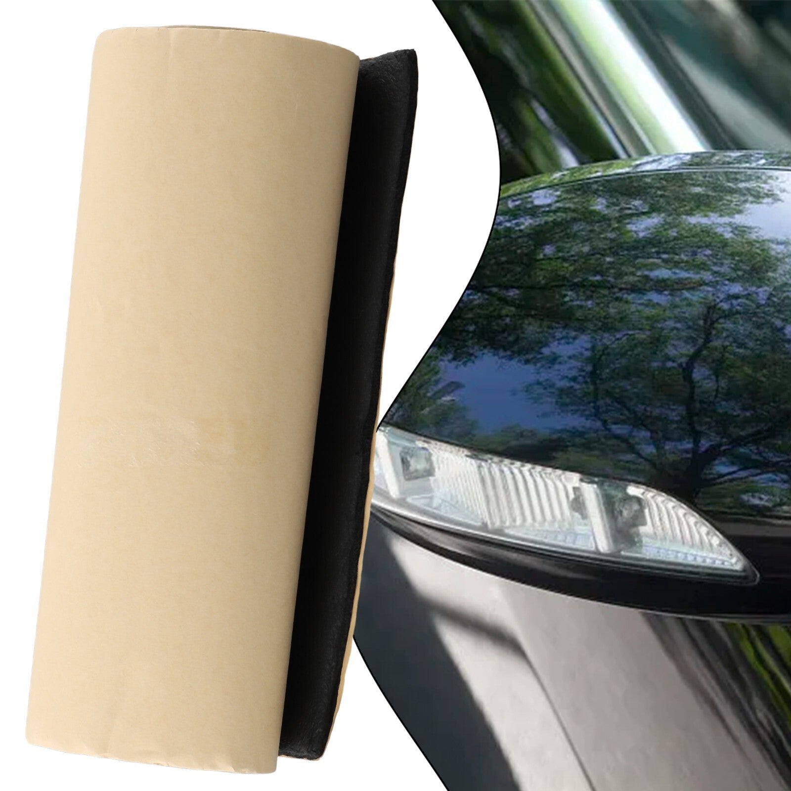 1 Car door protection, garage wall protection, anti-collision rubber/foam protective pad