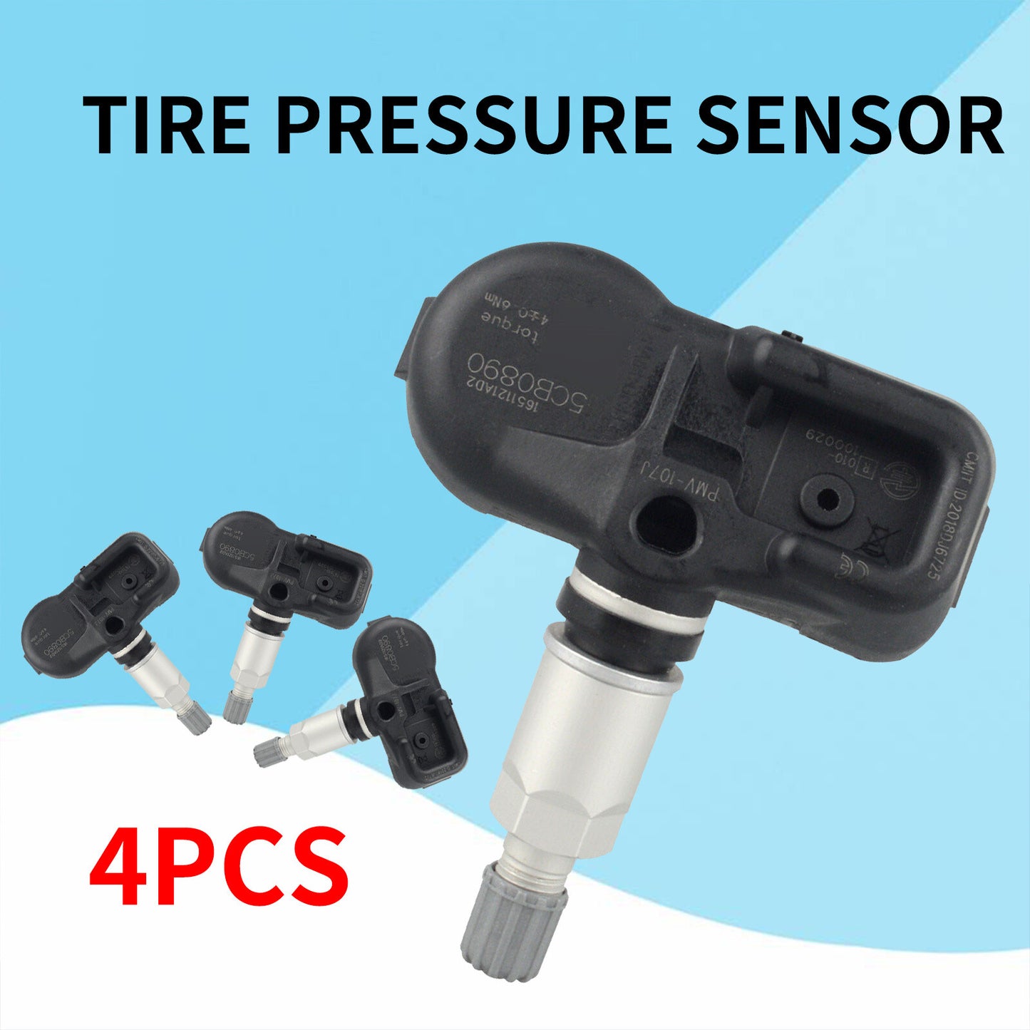 4PCS TPMS 42607-33021 PMV-107J for Toyota for Lexus Tire Pressure Monitor Sensor NEW