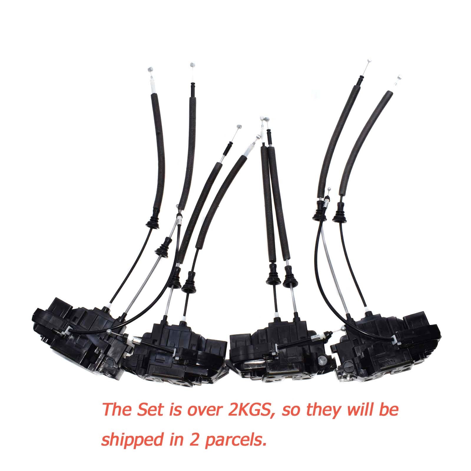 4-piece door lock actuator set for front, rear, left, and right, suitable for Hyundai for Elantra (07-10) Brand New n