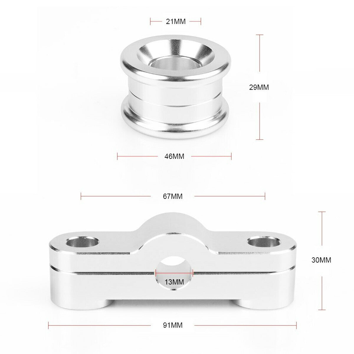 Auto Front Rear Solid Billet Shifter Bushing Kit Fit for Honda B16 B18 for Acura for Civic n