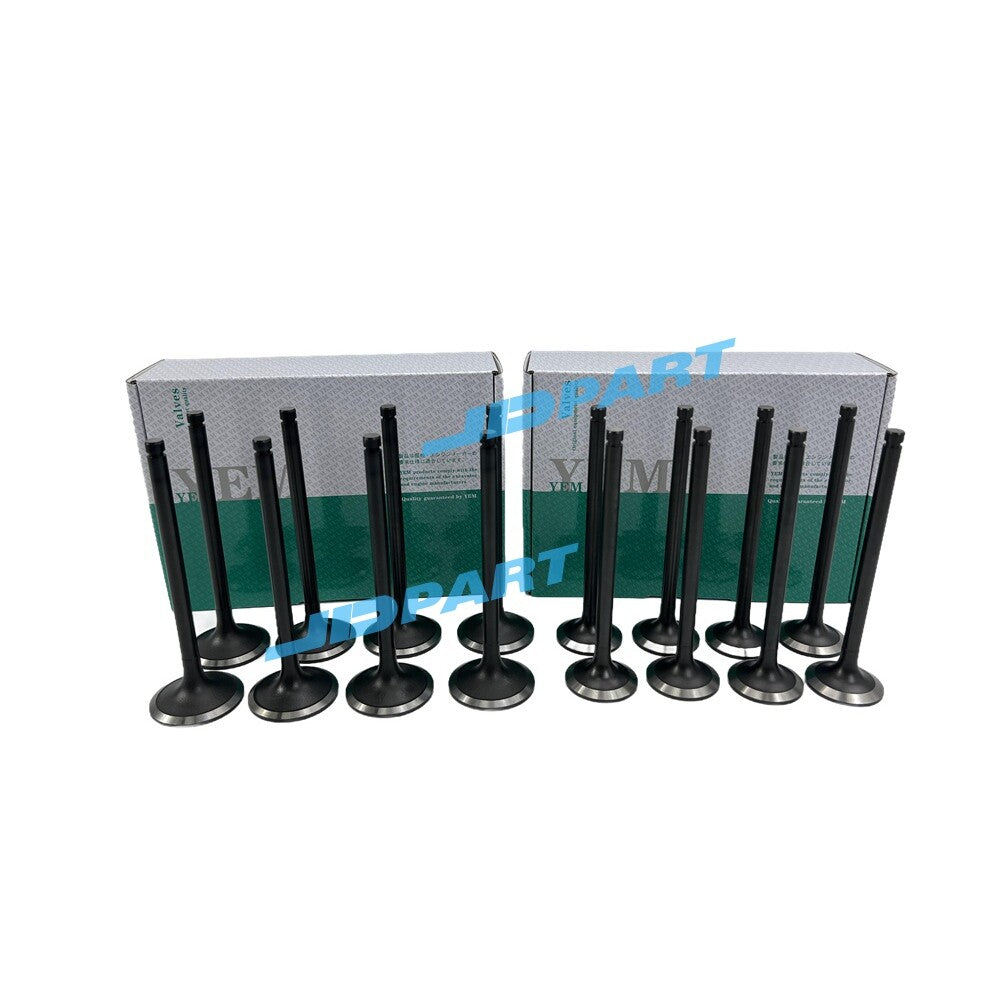 16-piece R926 intake and exhaust valves for Liebherr diesel engine parts -