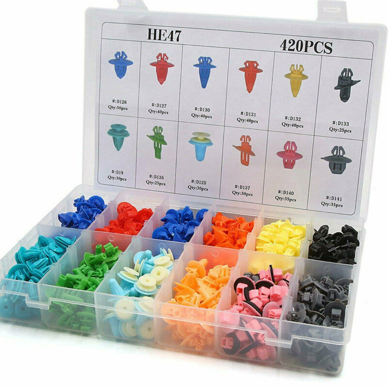 420pcs Fender body door trim rivet clips fasteners - Category n