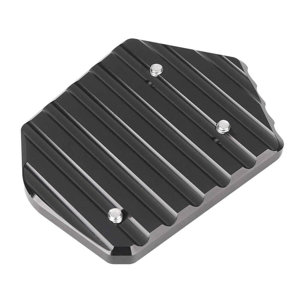 Kickstand Side Stand Enlarger Plate Pad for BMW R1200R R1200RT R Nine T Black Q