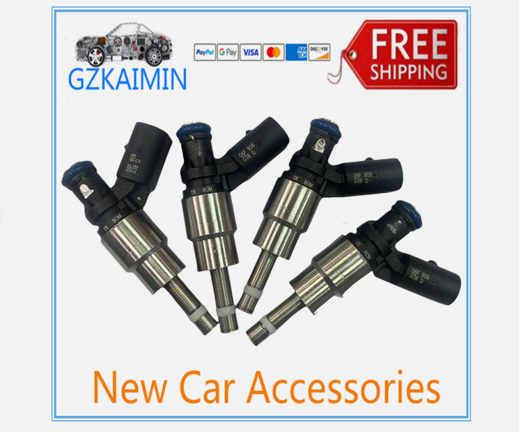 4-pack OE 06F906036D fuel injectors for Audi A3 2.0 FSI Petrol 110kW (150 HP)