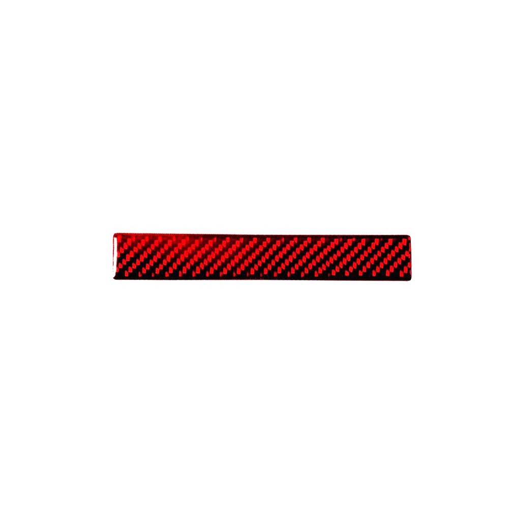 Red Navigation Top TrimCover Carbon Fiber Interior for Chevy Impala 2014-2020