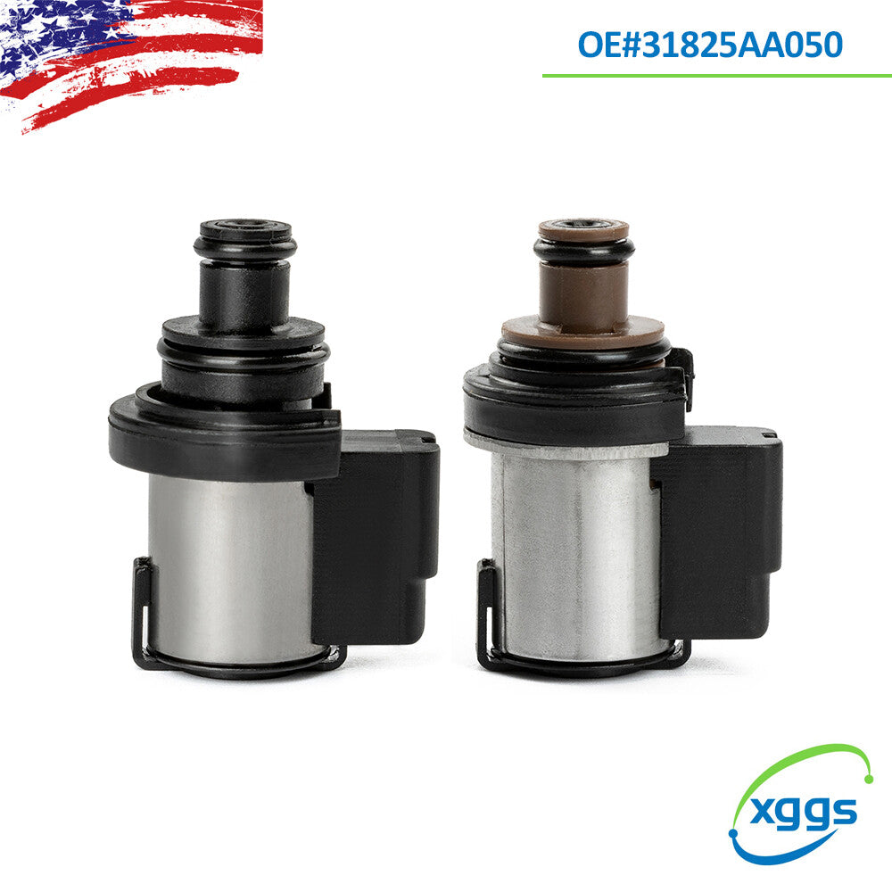 Torque Converter AWD Control &Lock-Up Solenoid for Subaru CVT TR580 Black& Brown