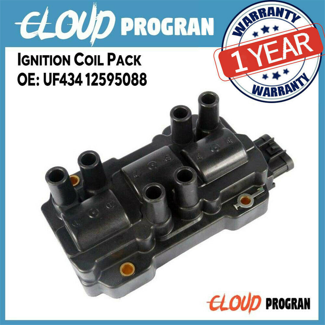 Ignition Coil Pack 12595088 UF434 for Pontiac for Saturn for Chevy for GMC for Buick 3.4L 3.5L n