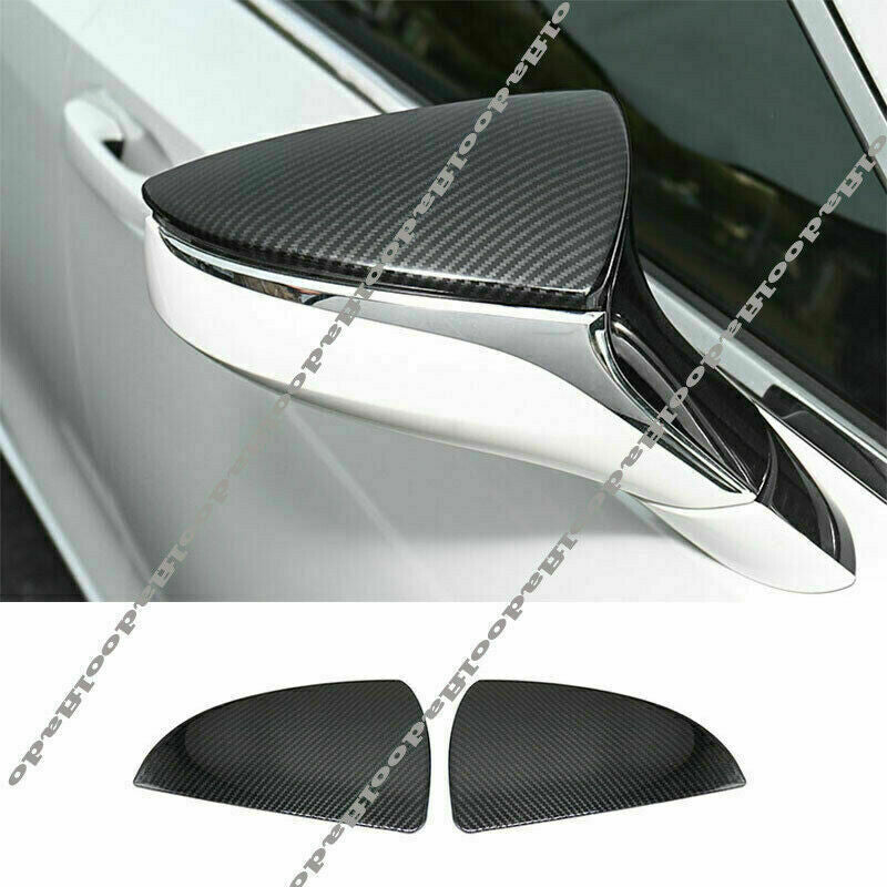for Lexus UX200 250H 2019-2022 Carbon Fiber Side Door Rearview Mirror Cover Trim
