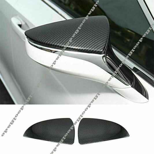 for Lexus UX200 250H 2019-2022 Carbon Fiber Side Door Rearview Mirror Cover Trim