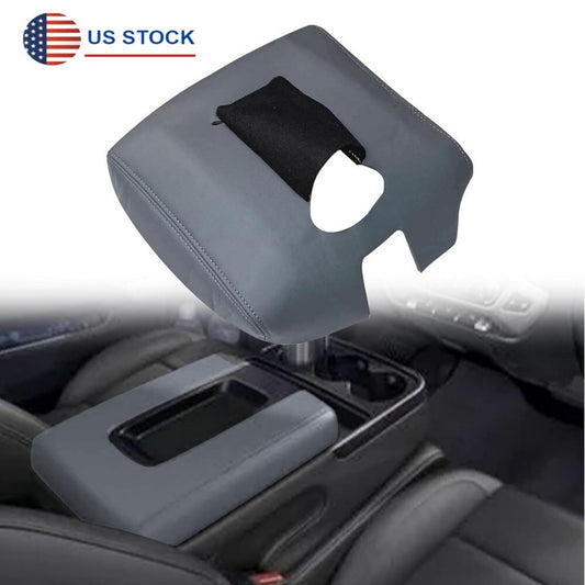 Console Lid Armrest Cover Ash Gray FOR Chevy Silverado 1500 2014 2015 2016-2018 Q