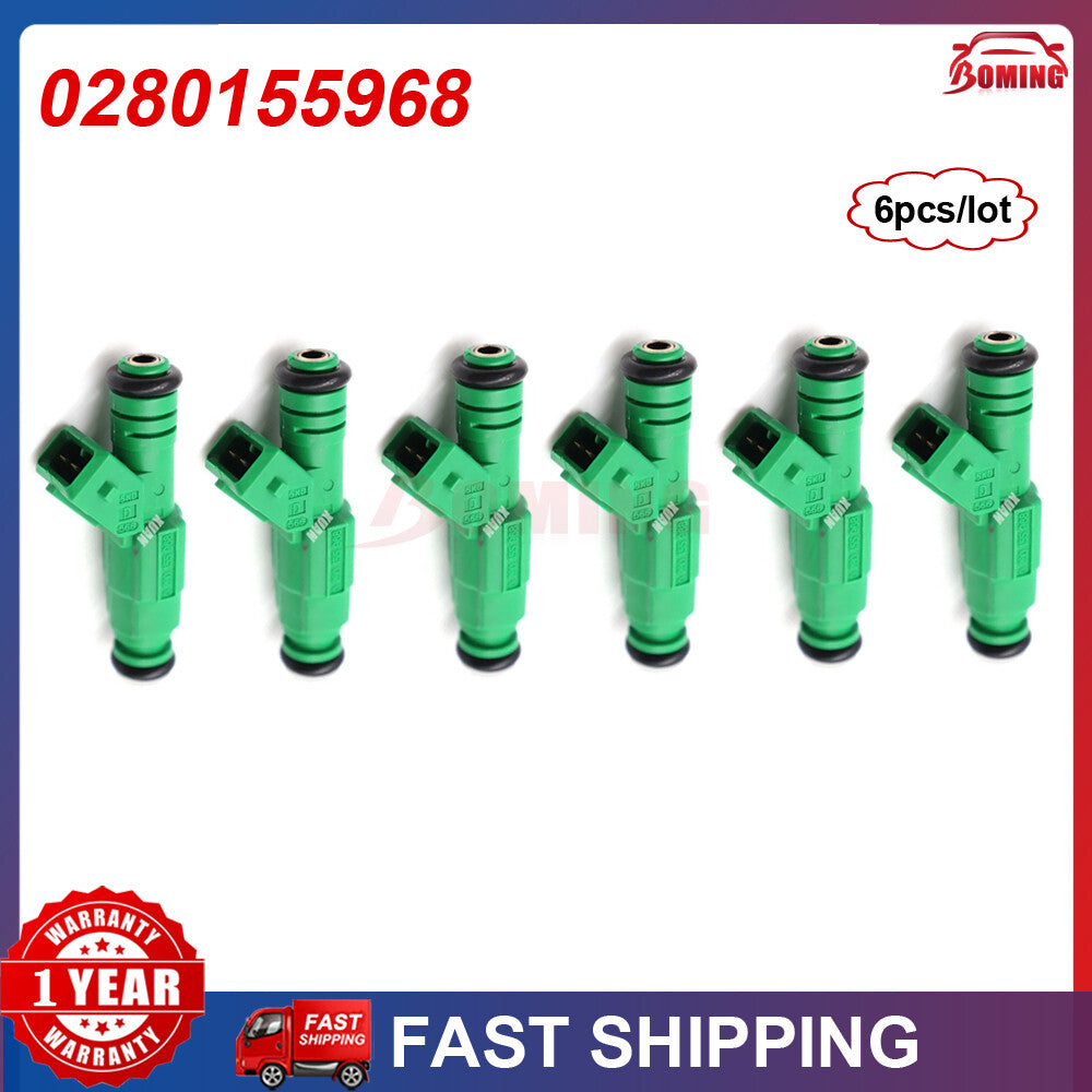 6-piece fuel injector pack suitable for GM for Ford TBI LT1 LS1 LS6 V8 440cc EV1 for Chevrolet 0280155968