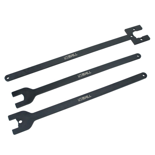 3-Piece Sticky Fan Wrench Tool Set for Land Rover Discovery 2.7 3.0 4.2 4.4 5.0