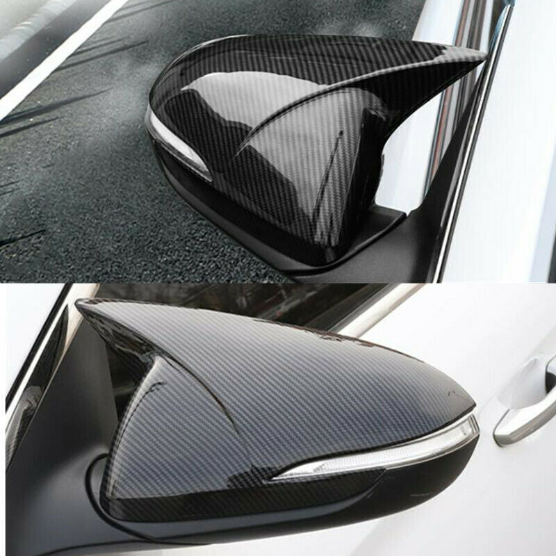 for Hyundai for Elantra 2017-2020 Carbon Fiber Interior Gear Shift Panel Frame Trim v