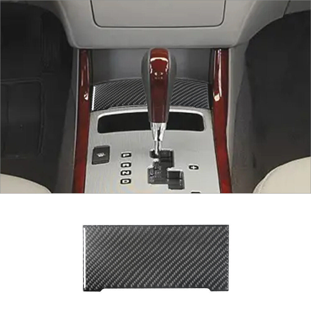 Carbon Fiber Central Console Radio Panel Frame Cover for Camry 2012-2014 v
