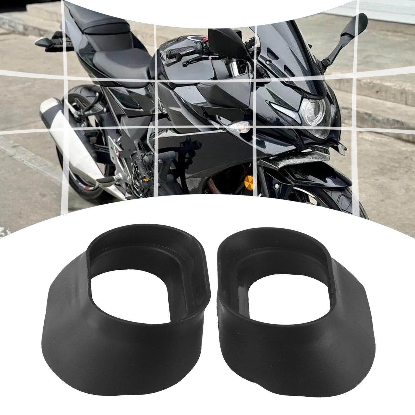 for Ram Air Direct Rubber Intake Boots for Suzuki GSXR 600 750 2004-2005 NEW