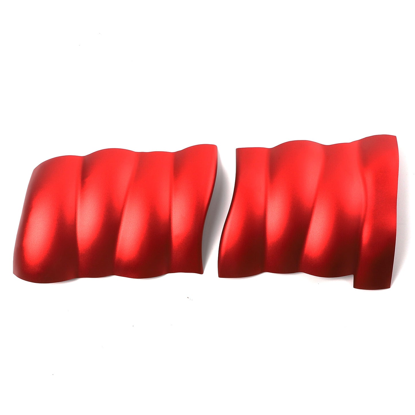 Carbon fiber driver's door corner frame sticker decoration suitable for Corvette C7 2014-2019- v