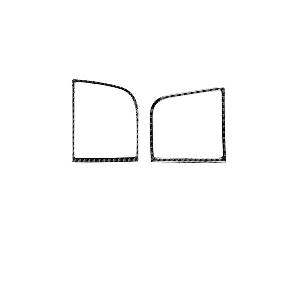 2x Carbon Fiber Side Vent Panel Frame Trim Cover For Explorer 2011-2014 New n