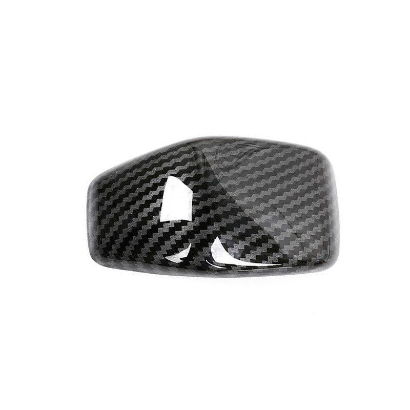 Carbon Fiber Gear Shift Knob Cover Trim Accessory for Toyota RAV4 XA50 2019-2021